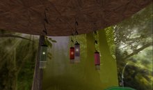 ALMOST FREE! WHIMSY  COLLECTION OF 4 CHANGING TEXTURES HANGING LANTERNS (5P EACH)