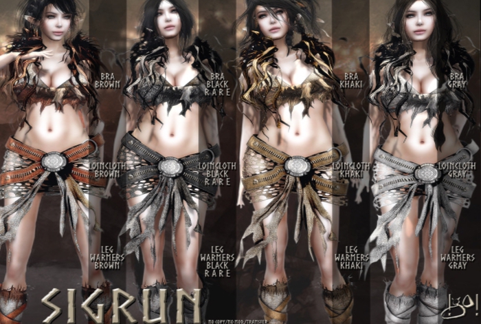!gO! Sigrun - legwarmers - gray