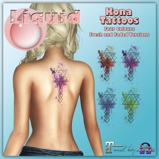 Liquid ~ Kona Tattoo ~ Fatpack  