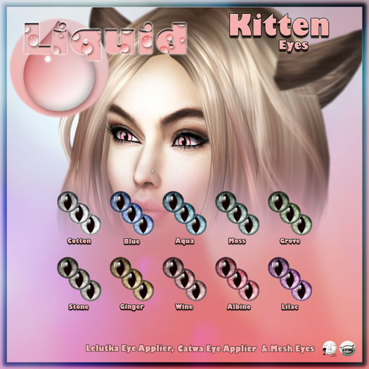 Liquid ~ Kitten Eyes ~ Fatpack (Add Me to Unpack)