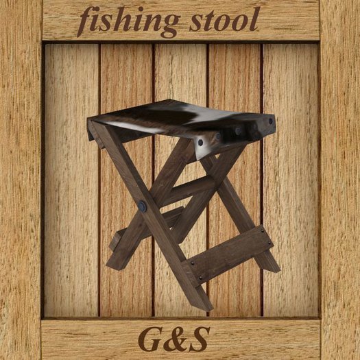 fishing stool  [G&S] storage vendor crate texture md