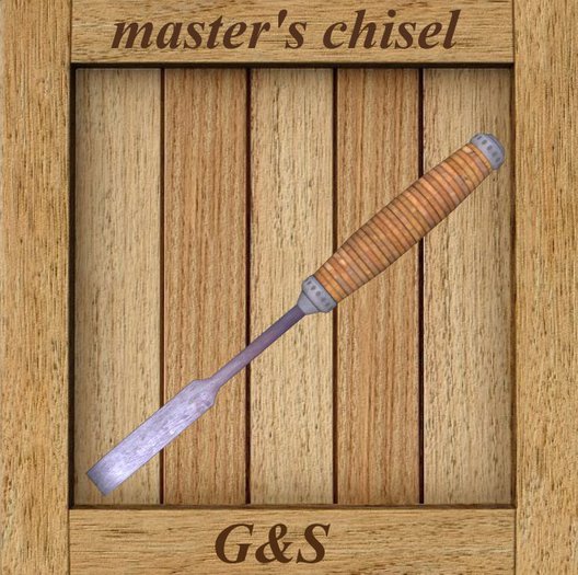 Second Life Marketplace - Master's chisel [G&S] storage vendor crate ...