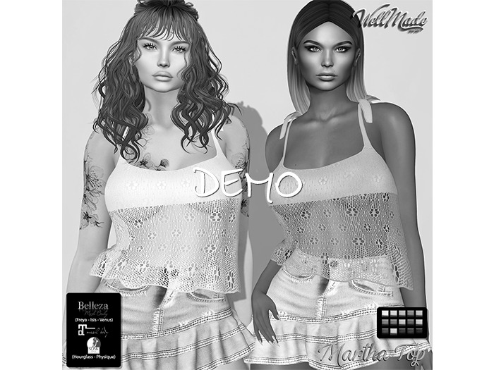 [WellMade] Martha Top DEMO