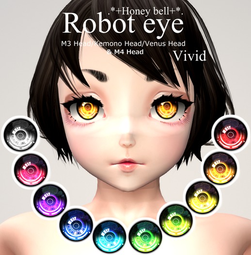 .*+Honey Bell+*. Roboteye VIVID (M3/Venus/Kemono)