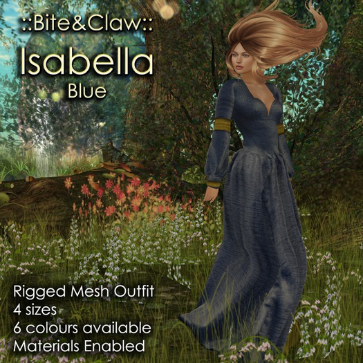 ::B&C:: Isabella Gown - Blue