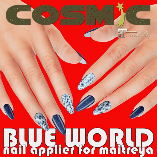 [dollarbie special] .::COSMiC::. BLUE WORLD NAIL APPLIER