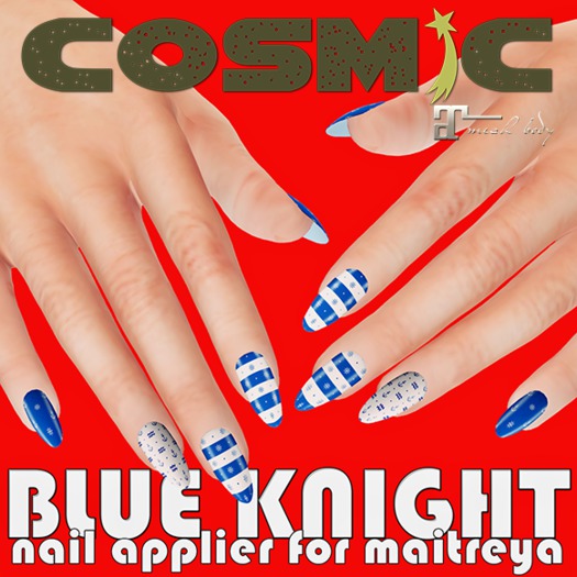 [dollarbie special] .::COSMiC::. BLUE KNIGHT NAIL APPLIER