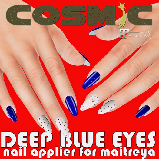[dollarbie special] .::COSMiC::. DEEP BLUE EYES NAIL APPLIER