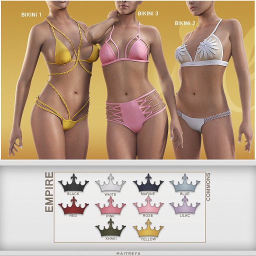 #EMPIRE - SF - Bikini 3 - white