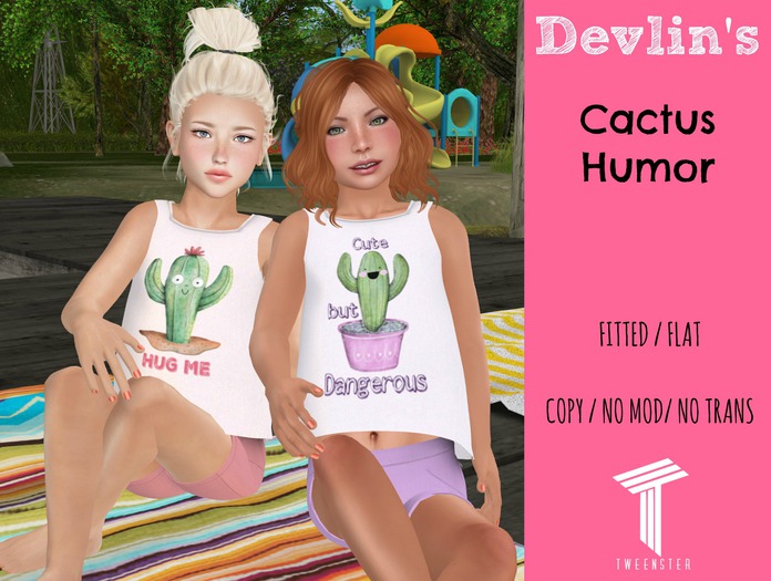 Devlin's - Tweenster - Cactus Humor