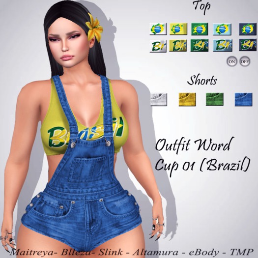 :::LS DIAMOND  OUTFIT WORD CUP 01 (BRAZIL)