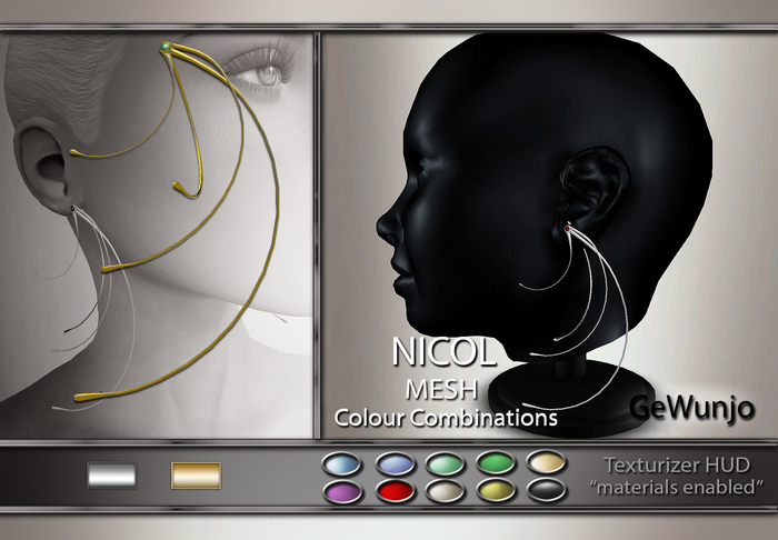 GeWunjo : NICOL earrings...