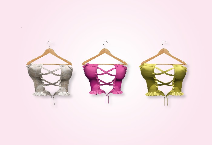 CHERRY LANE Laced Top