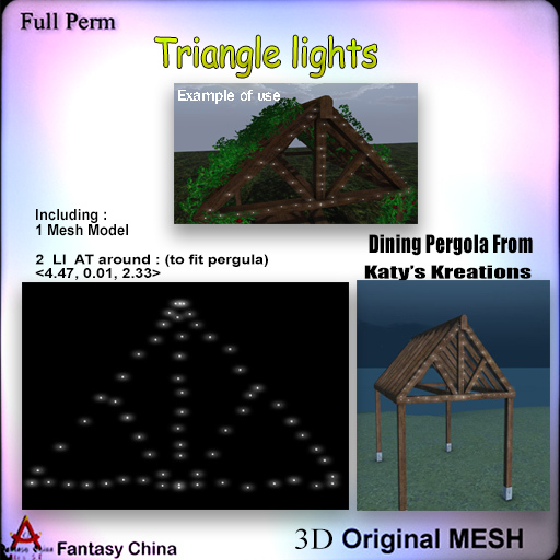 Full Perm Triangle lights 