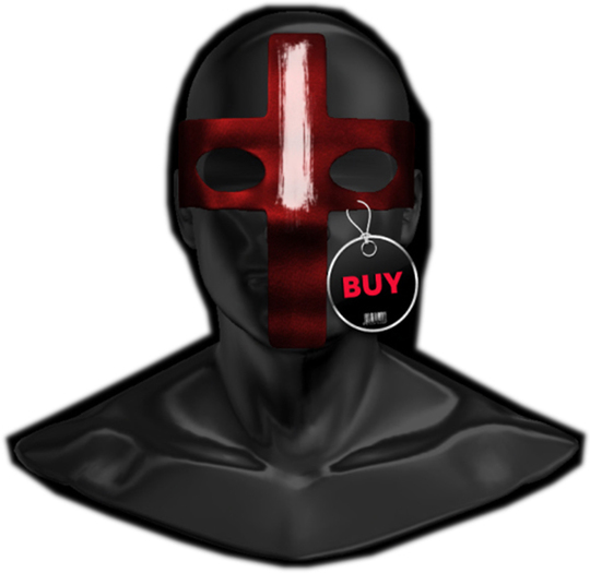 [ Obscure ] - Strider Mask (Red-White)