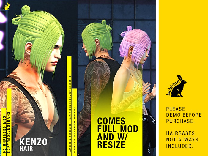 lock&tuft - kenzo fatpack