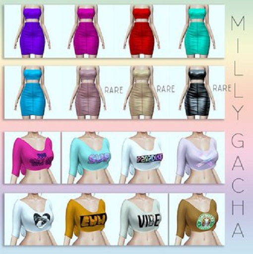 Look At Me. Milly GACHA. Shirt. Sup. Common