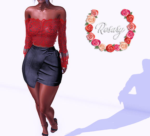 Rosary. Sophia __ Top Red
