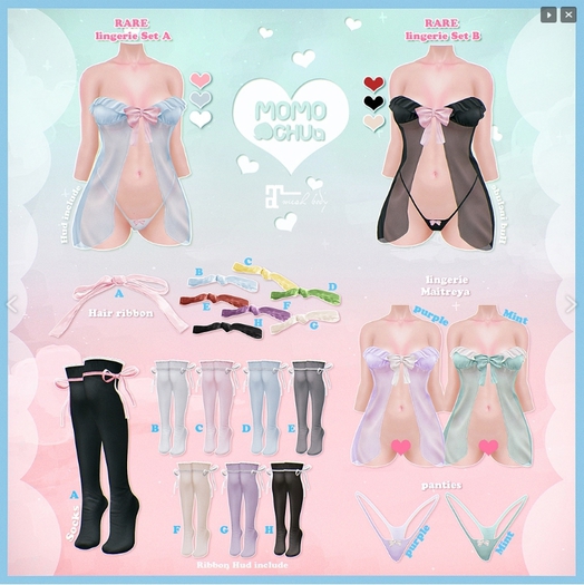 :: MOMOCHUU :: Angela - Ribbon - D