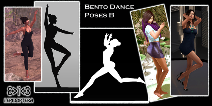 }>i<{ LEPIDOPTERA }>i<{ - Bento Dance Poses B