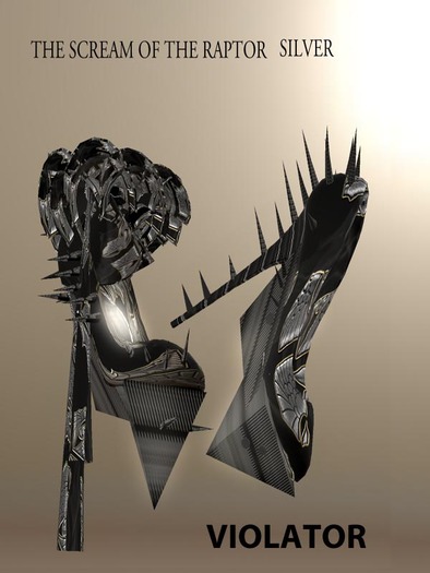 Scream of the Raptor - Ribbon - StilettoGrids - Silver / Violator