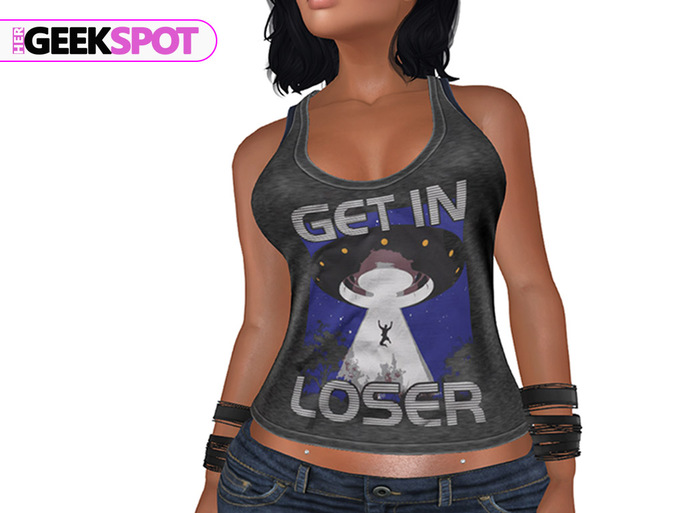 Her Geek Spot - Women's Tank Top - Get In Loser