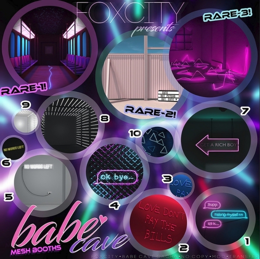 FOXCITY. Babe Cave Gacha - 3 - Blue Bills (Common)