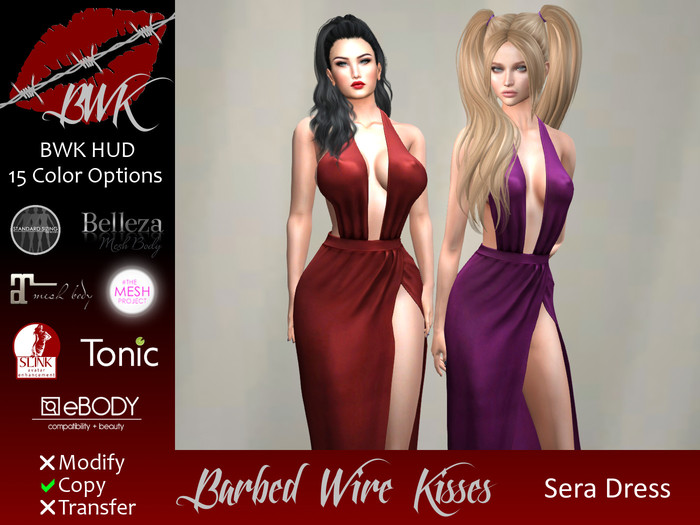 {BWK} Mesh Sera Dress (Boxed)