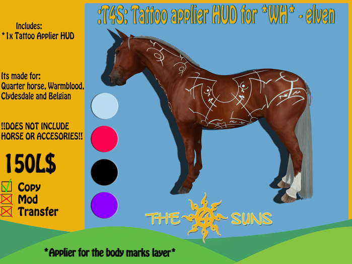 :T4S: Tattoo applier HUD for *WH* - elven