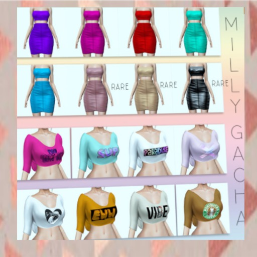 Look At Me. Milly GACHA. Shirt. Vibe. Common