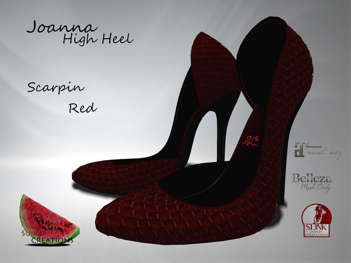 SUIKA CREATIONS - SCARPIN JOANNA - High Heel - RED