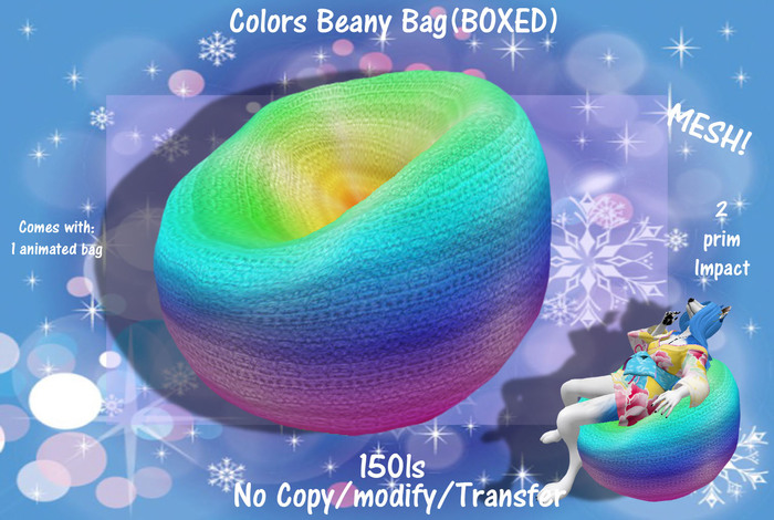 Colors Beany Bag.(BOXED)