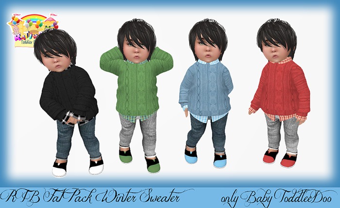 RTB FATPACK Winter Sweater  ~ToddleeDoo Baby~