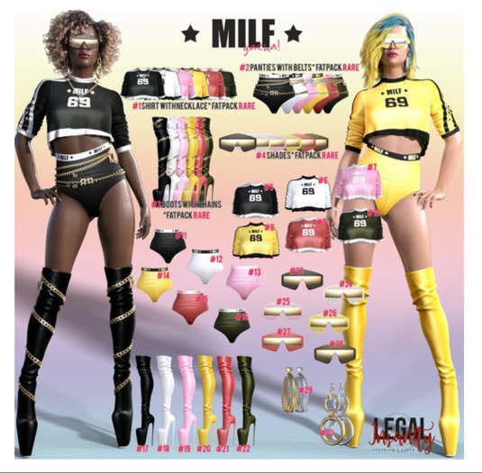 Legal Insanity - MILF shades #4 Fatpack RARE