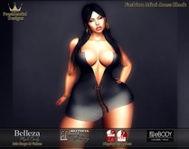 [PD] Fashion Mini Dress Black