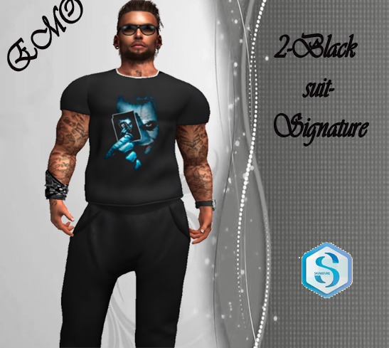 Demo  2-Black suit-Signature