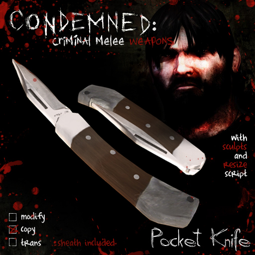 CONDEMNED CMW // Pocket Knife 