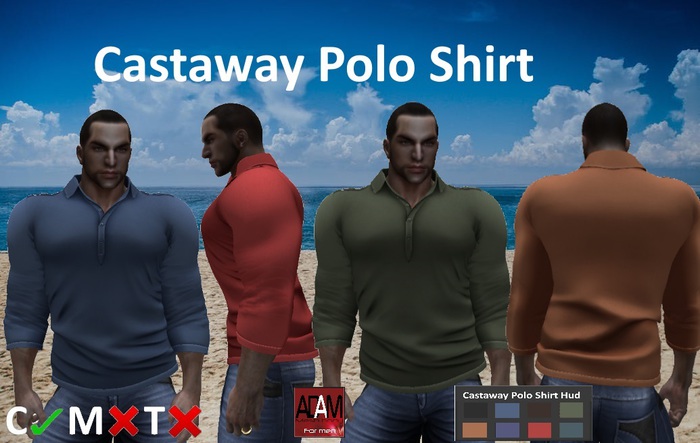 Castaway Polo Shirt - ADAM