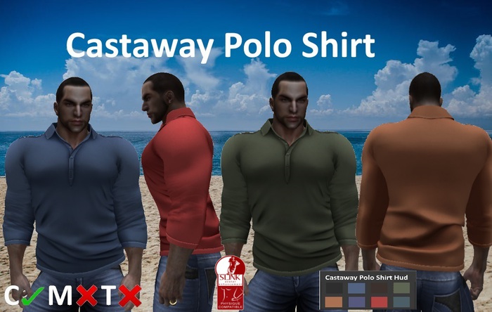 Castaway Polo Shirt - SLINK