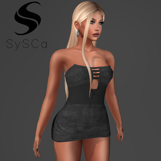 SySCa Dress Rita - grey - unpack