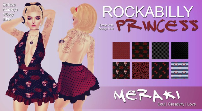 Meraki - Rockabilly Princess Dress