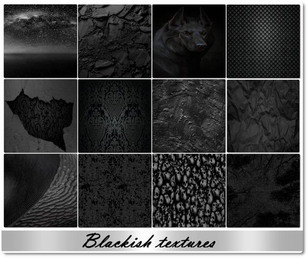 ::SG:: Blackish textures