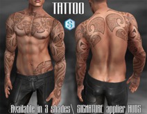 TATTOO for SIGNATURE applier HUDS 5