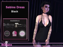 Sabine Dress Black