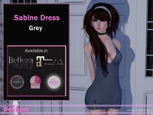Sabine Dress Grey