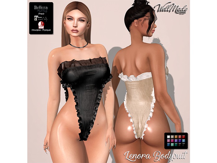 [WellMade] Lenora Bodysuit