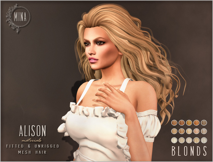 MINA - Alison - Blonds  [Add to Unpack]