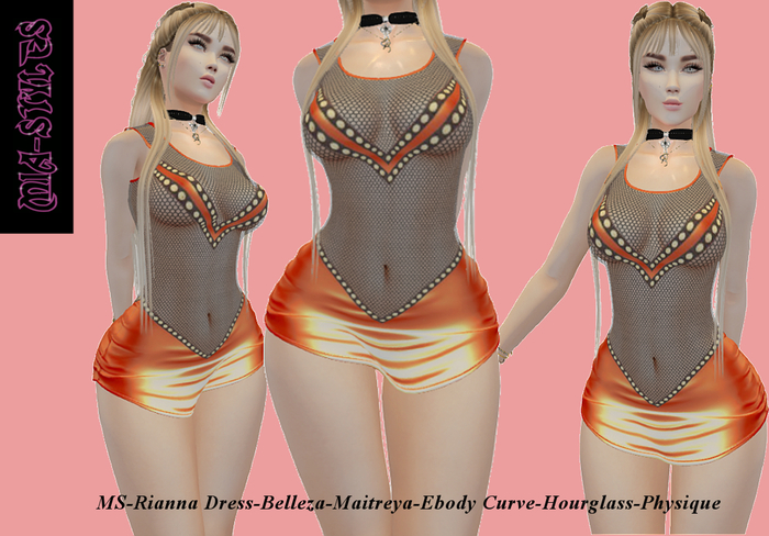 MS-Rianna Dress nude