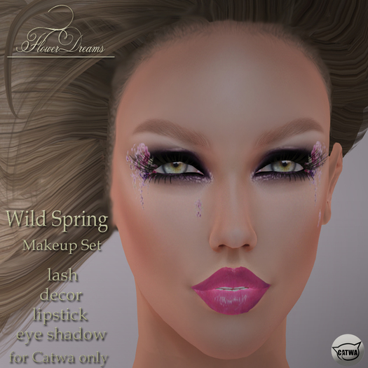 .:FlowerDreams:.Wild Spring Makeup set - lilac