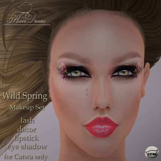 .:FlowerDreams:.Wild Spring Makeup set - red